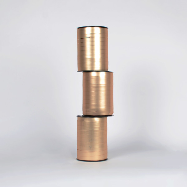 Presentband Metallic - Rosé 3-pack