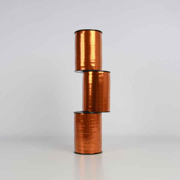 Presentband Metallic - Orange 3-pack