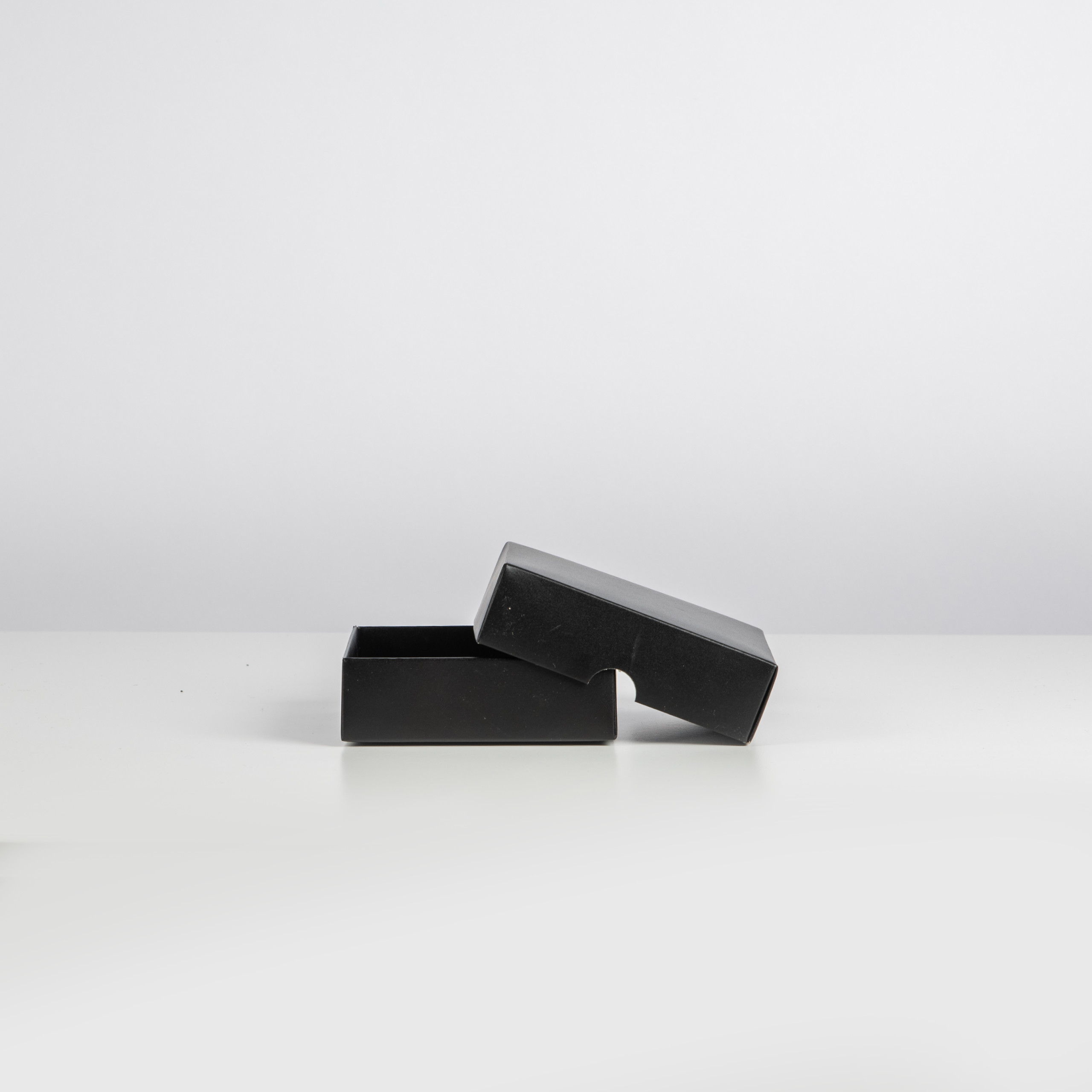 Presentkartong m. lock och botten - Svart - Bild 2