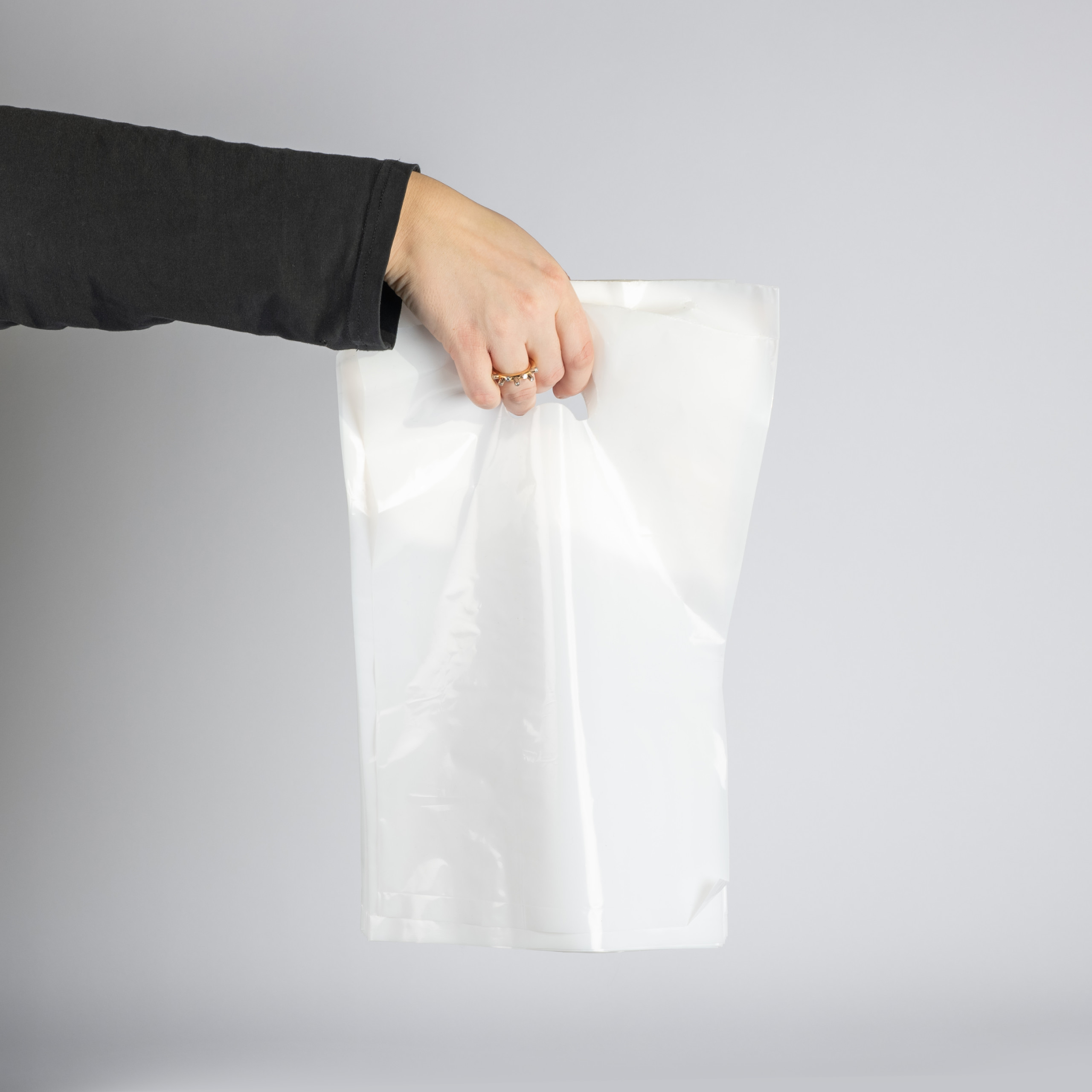 Plastpåsar - Vit - Bild 1