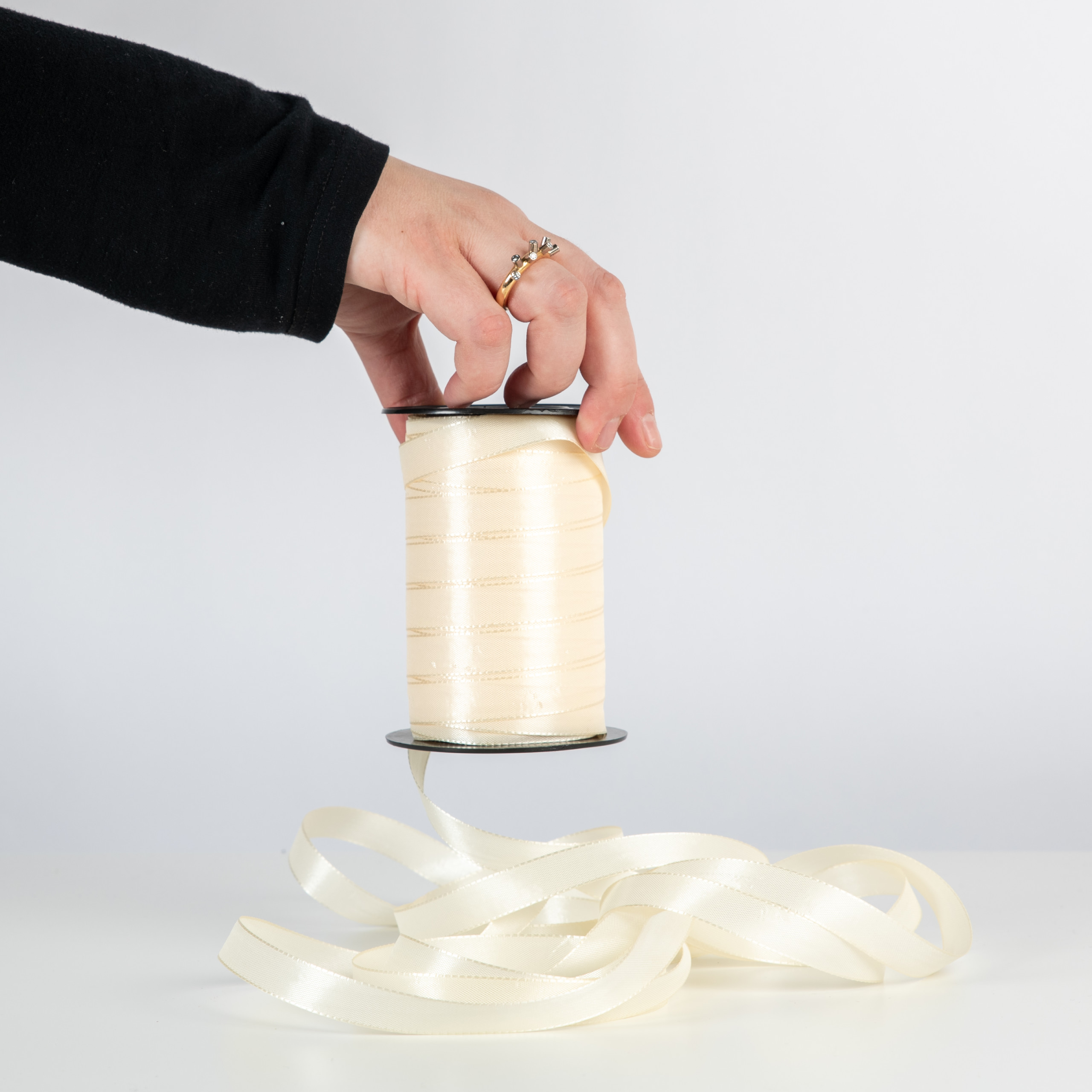 Satinband - Creme - Bild 2