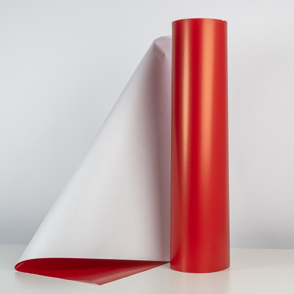 Presentpapper - Röd matt