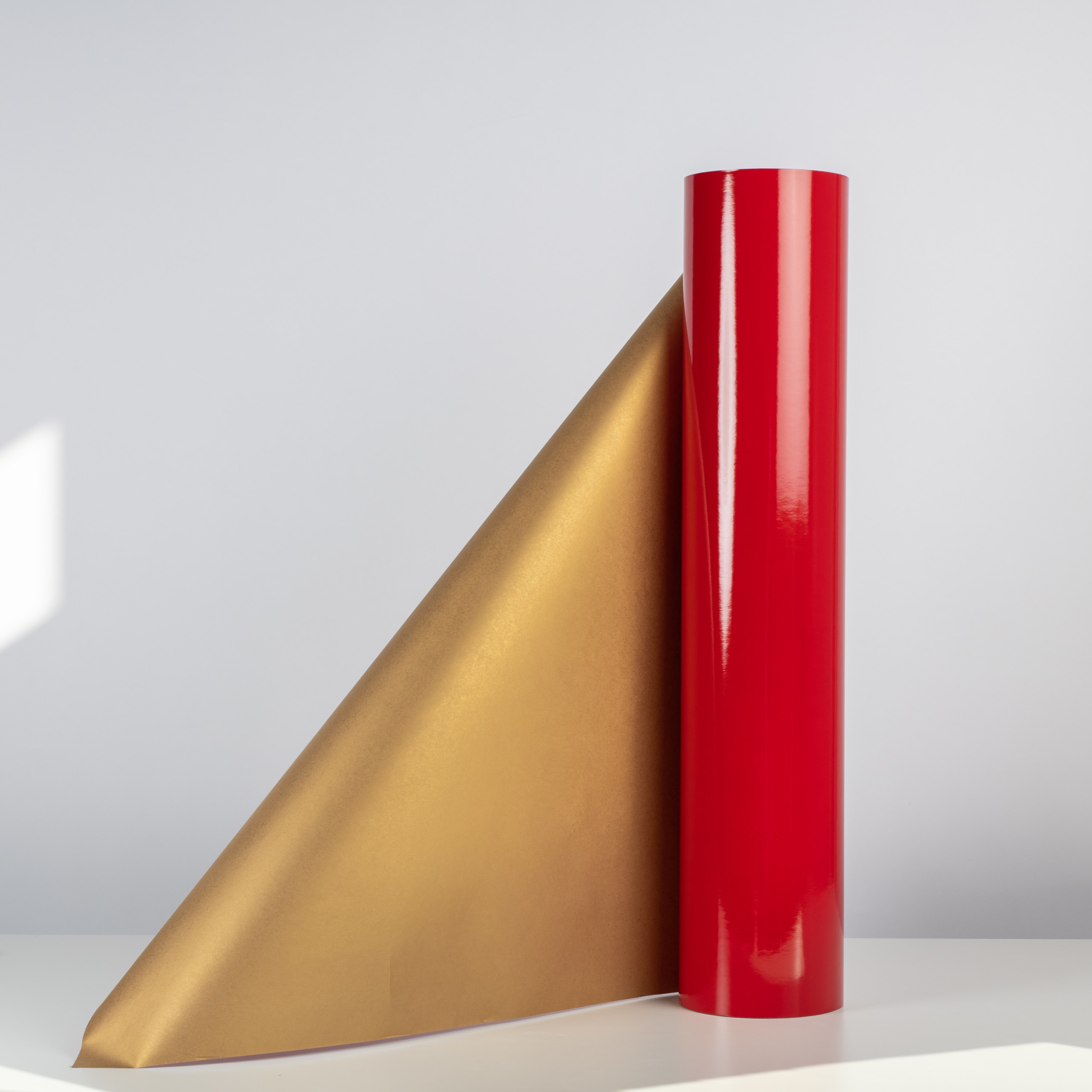 Presentpapper - Röd / Guld - Bild 3