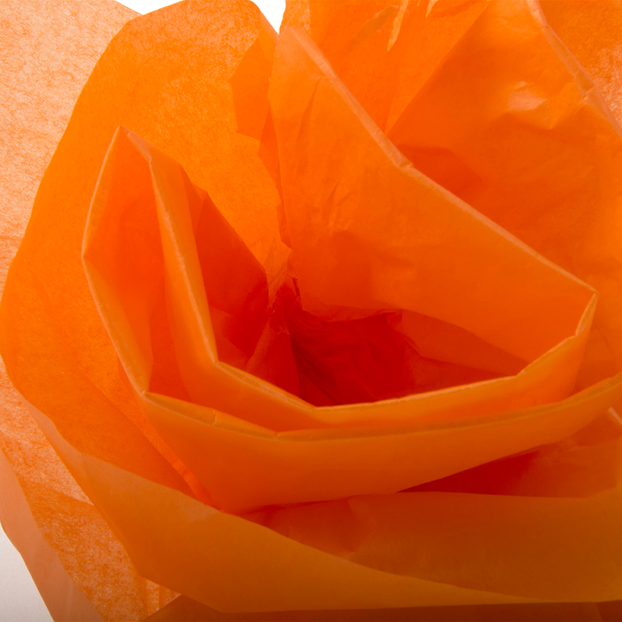 Silkespapper - Orange, bunt ca 500 ark - Bild 1