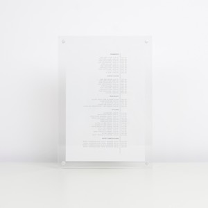 Akrylblock inklusive print - Bild 2