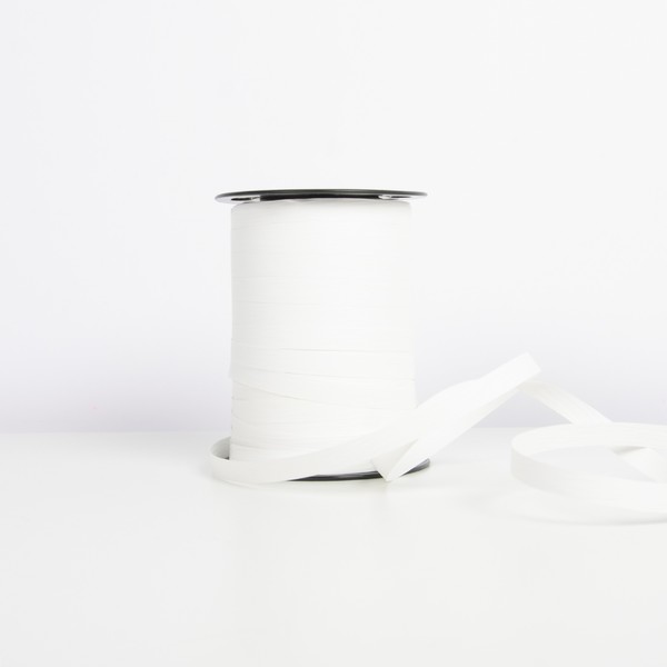 Presentband Mattline - Vit 19mm 1-pack