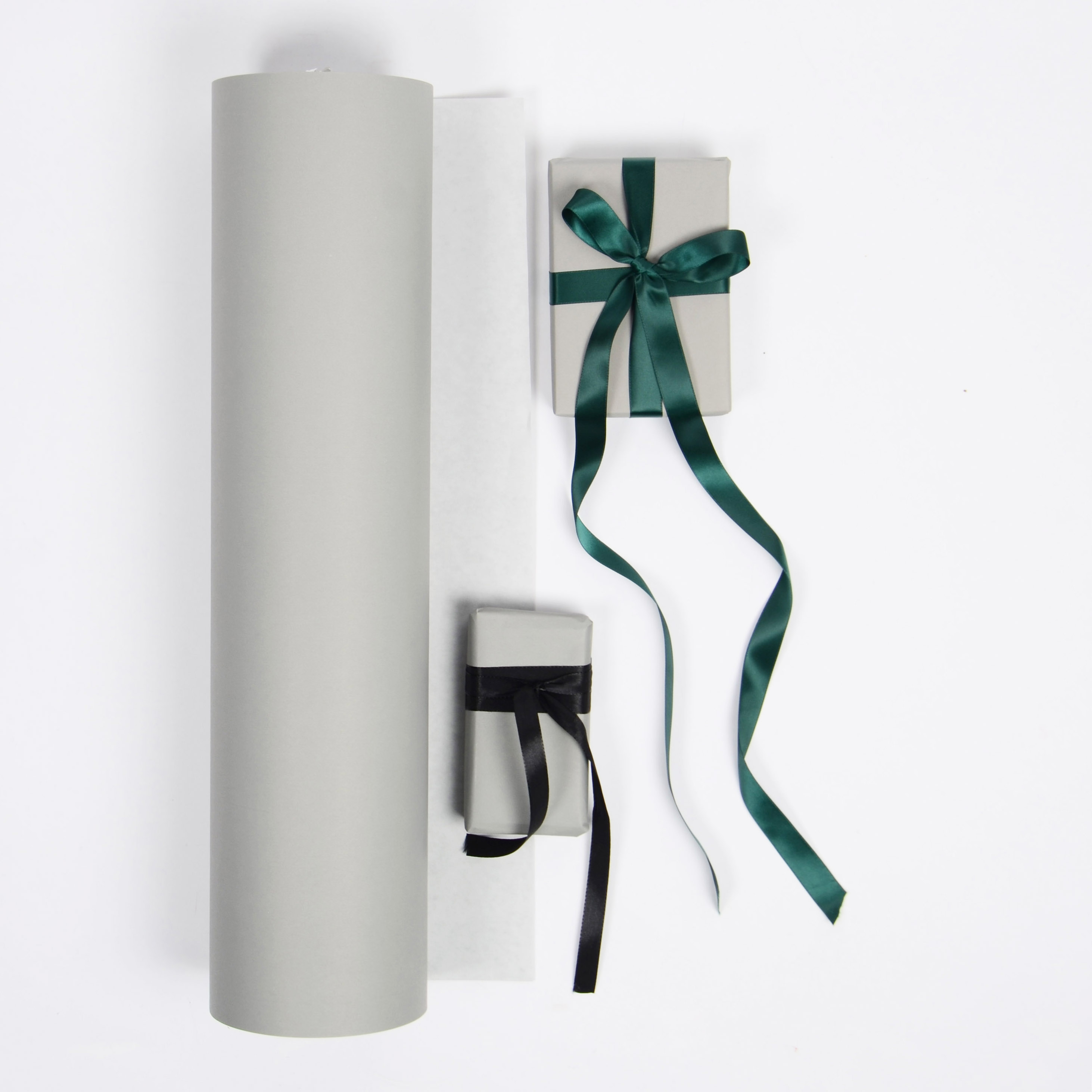 Presentpapper - Grå matt 57cm - Bild 1