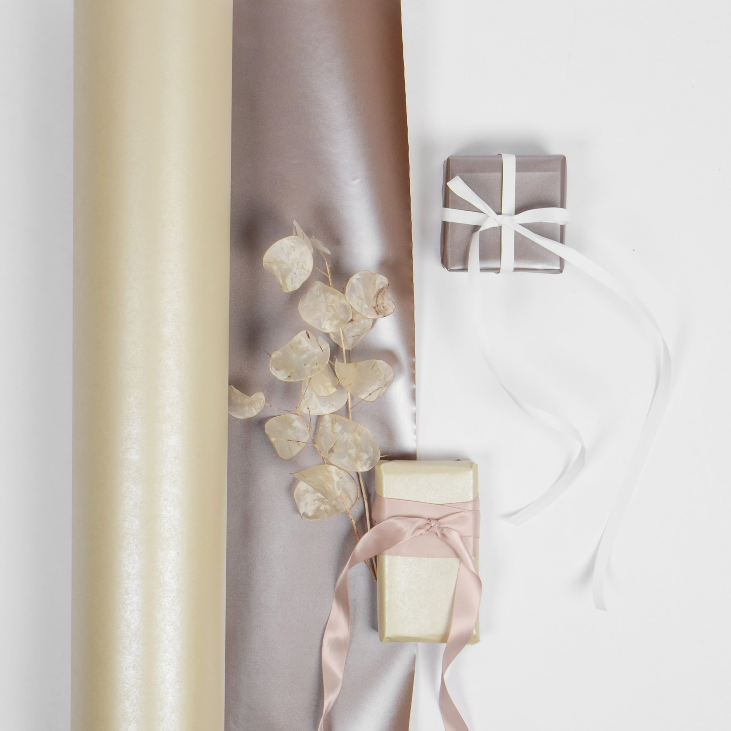Presentpapper - Creme / Mullvad 57 cm - Bild 1