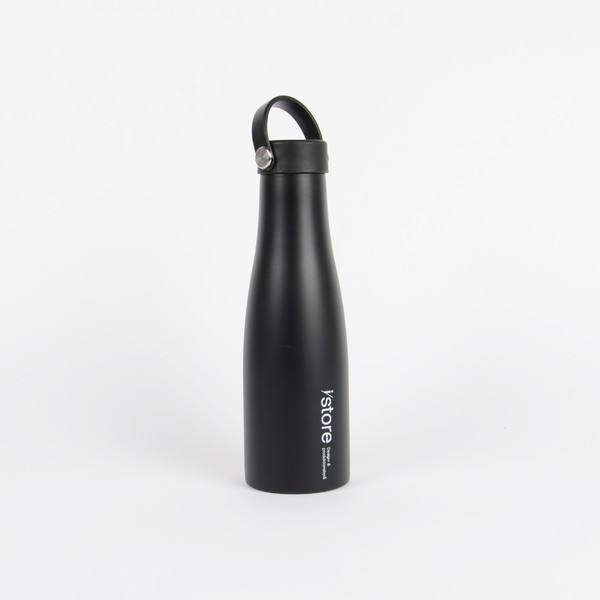 Vattenflaska Metall inklusive lock och pip, 600ml