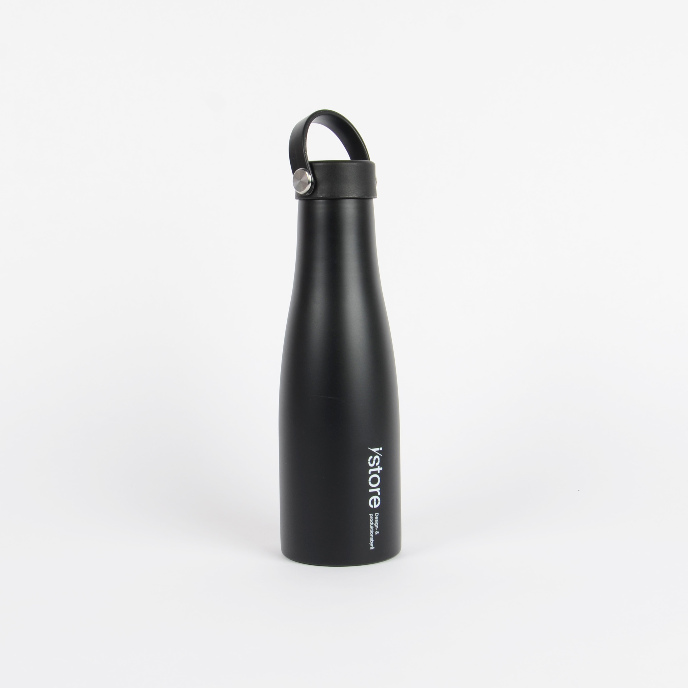 Vattenflaska Metall inklusive lock och pip, 600ml - Bild 1