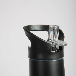 Vattenflaska Metall, Lock med pip, 630ml - Bild 1