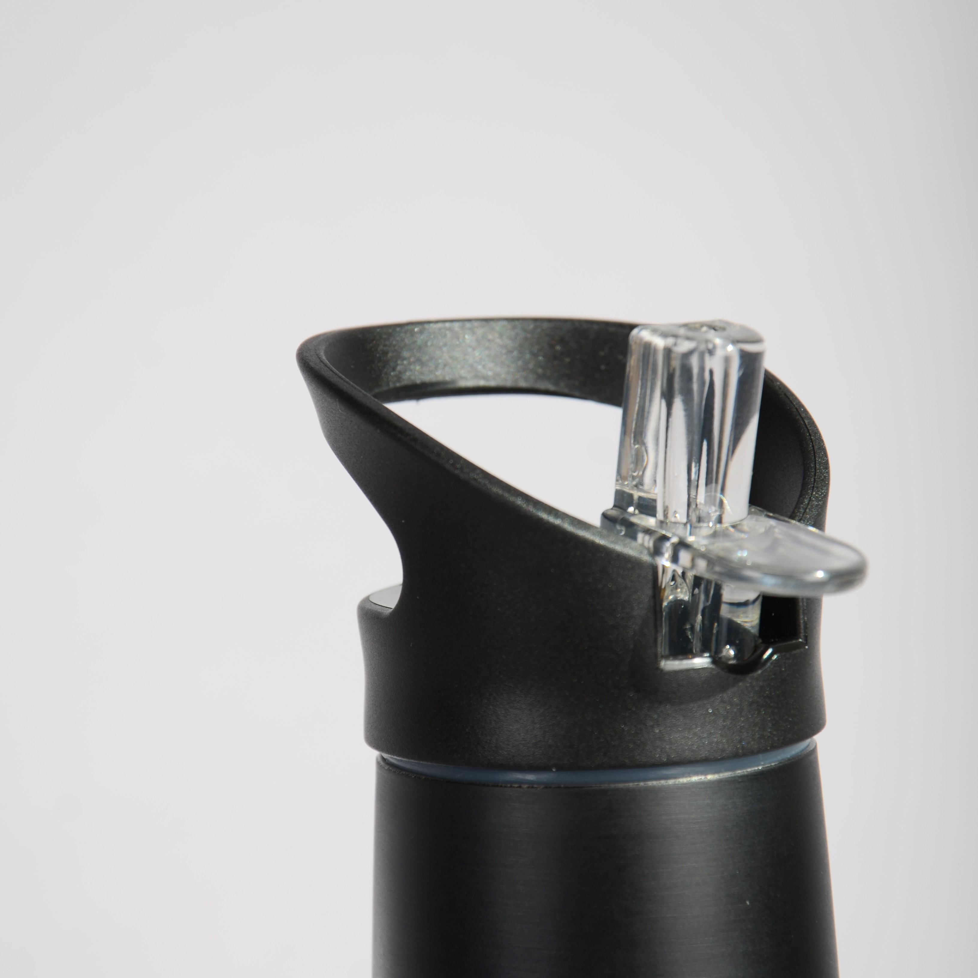 Vattenflaska Metall, Lock med pip, 630ml - Bild 1