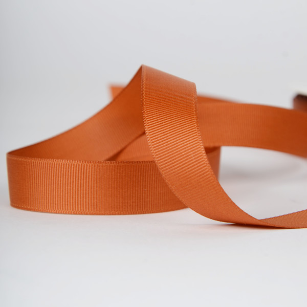Gros grain band- Koppar 20 mm