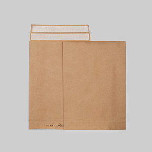 E-handelspåse Papper, V-botten T/R - Medium (400st/fp) - Bild 1