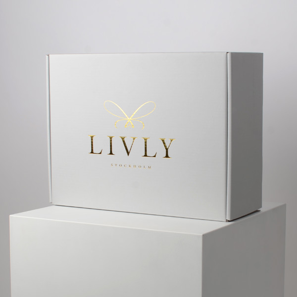 LIVLY - E-handelslåda med tejp / Small, 30st/fp