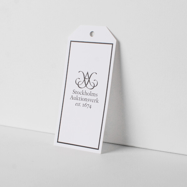 Stockholms Auktionsverk - Hangtags White, 500st/fp