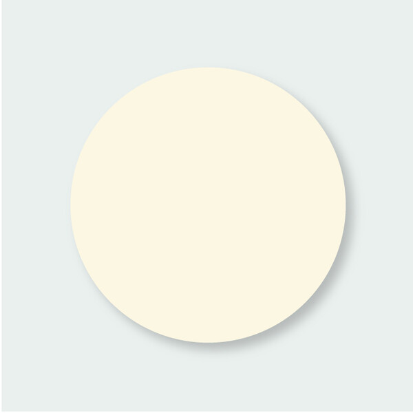 Norrgavel - Etikett rund 85 mm - Beige (500st/rl)
