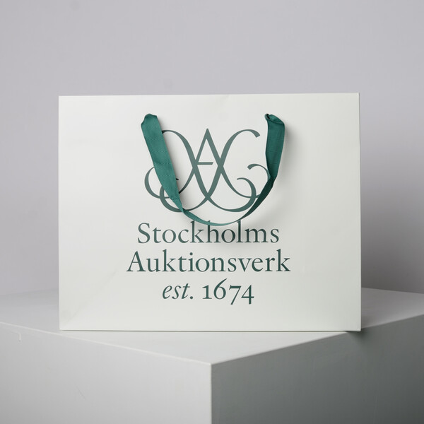 Stockholms Auktionsverk - Exclusive paper bag / Green