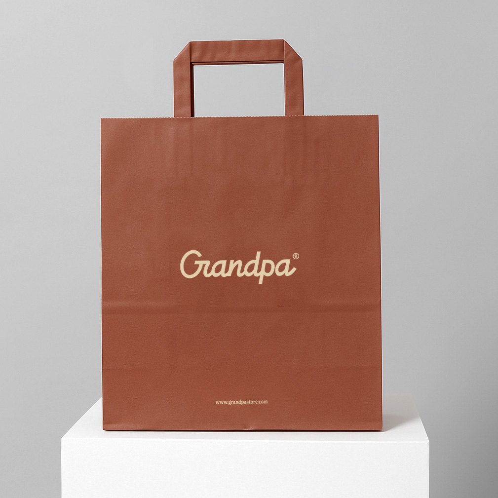 Grandpa - Papperspåse M (200st/fp) - Bild 1